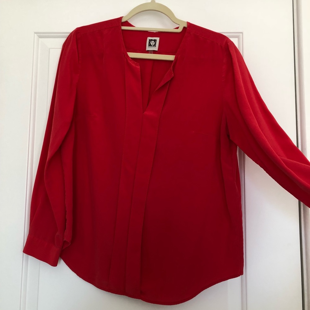 Silk Anne Klein blouse